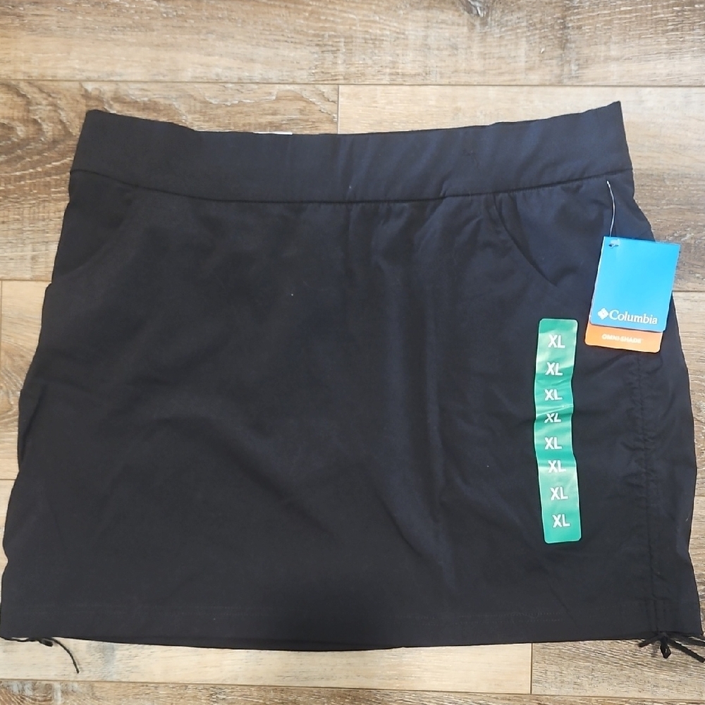 Columbia Black Omni-Shade Skort NWT